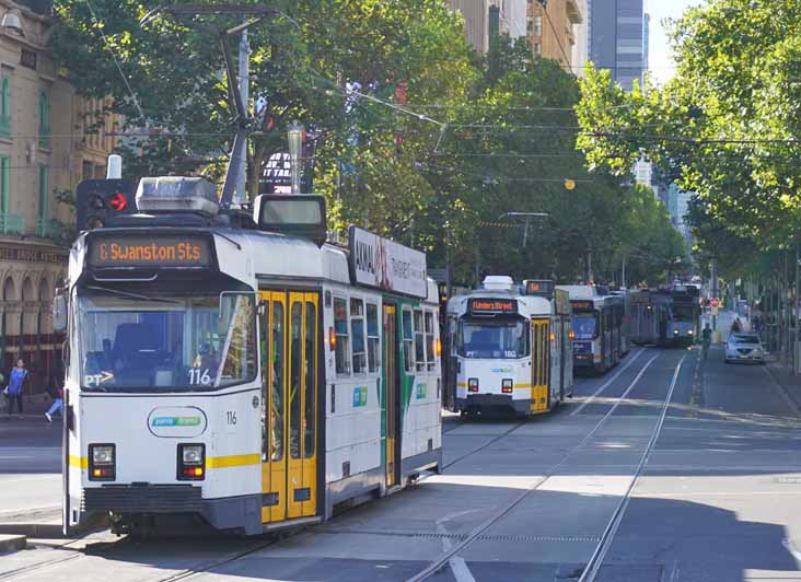 Yarra Trams class Z3 116 & 180 and Class B 2059